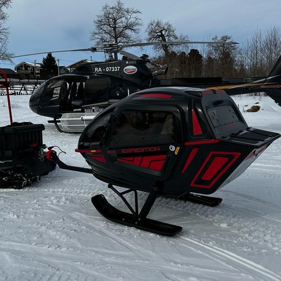 Сани для снегохода кабинные Snowcruiser для снегохода или мотособаки по низкой цене в Москве. Можете купить недорого для мотобуксировщика и в наличии!Всего 370 000 р.