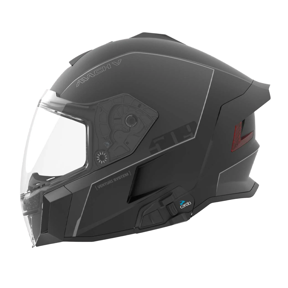 Шлем 509 Mach V Commander Gunmetal, 2X