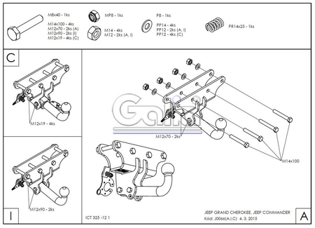 Купить фаркоп jeep grand cherokee wk 2005-2010, commander 2006-2010 - j006c galia по цене 18 892 р. Низкие цены. Большой выбор. Доставка по всей России. Интернет-магазин в Москве. Только положительные отзывы!