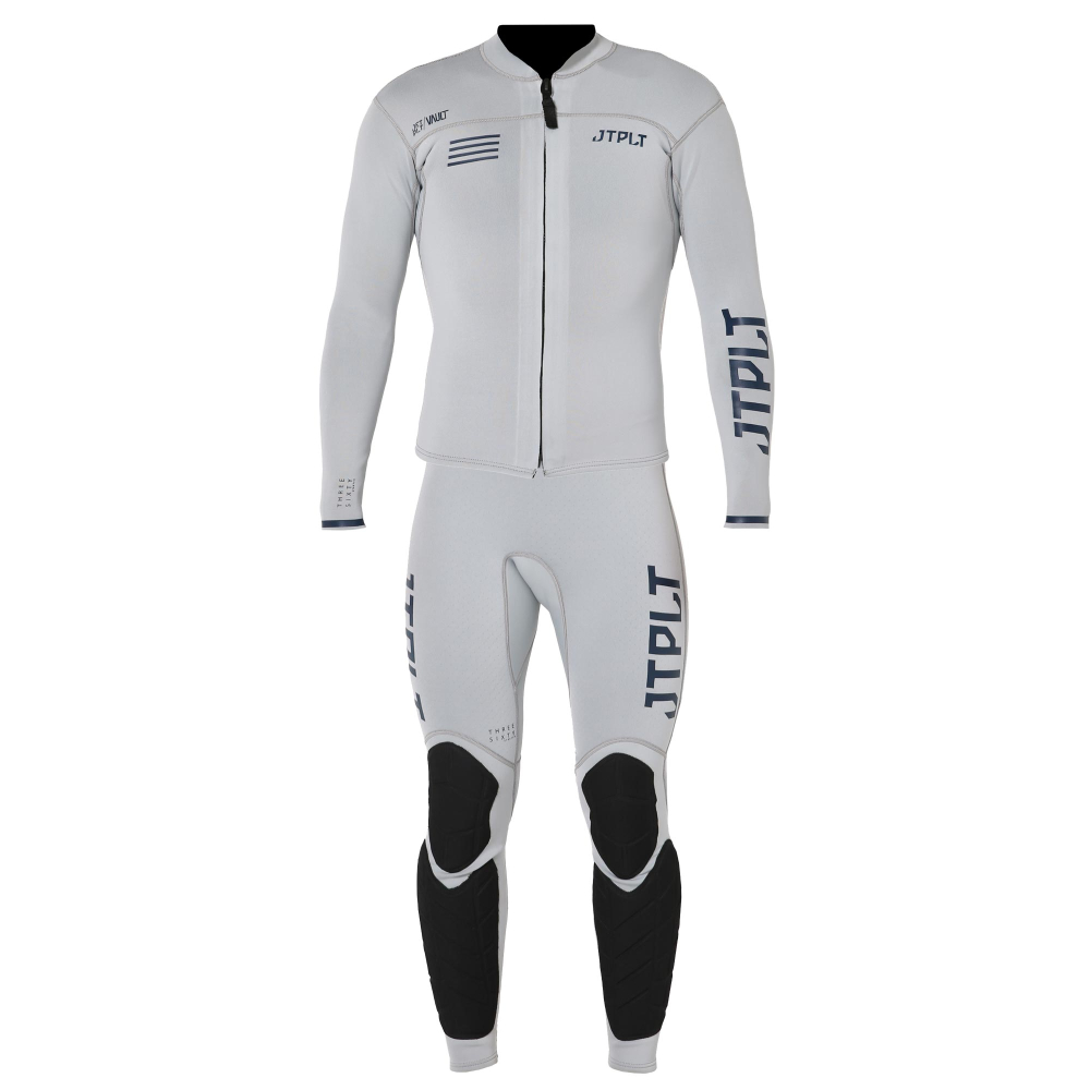 Комплект гидрокостюм и гидрокуртка JetPilot RX Vault Race Grey, L