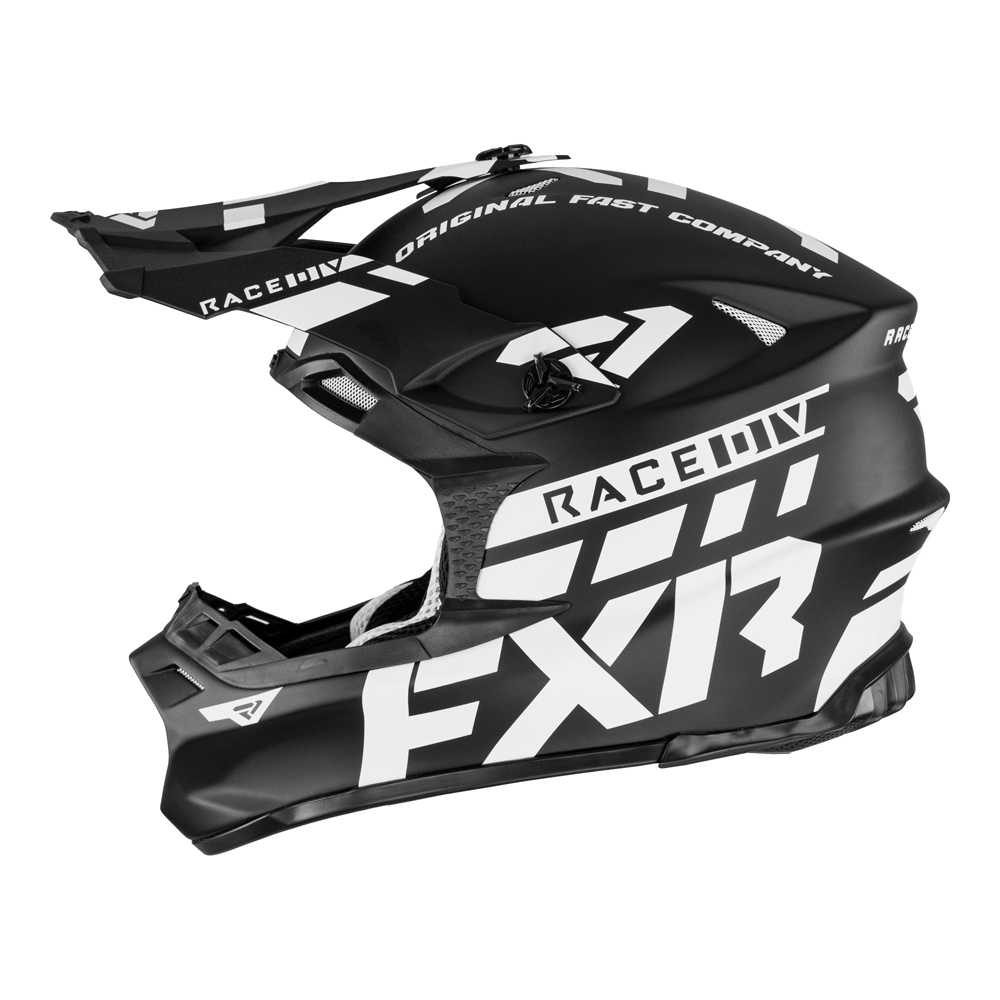 Шлем FXR Blade Race Div Black/White, XL