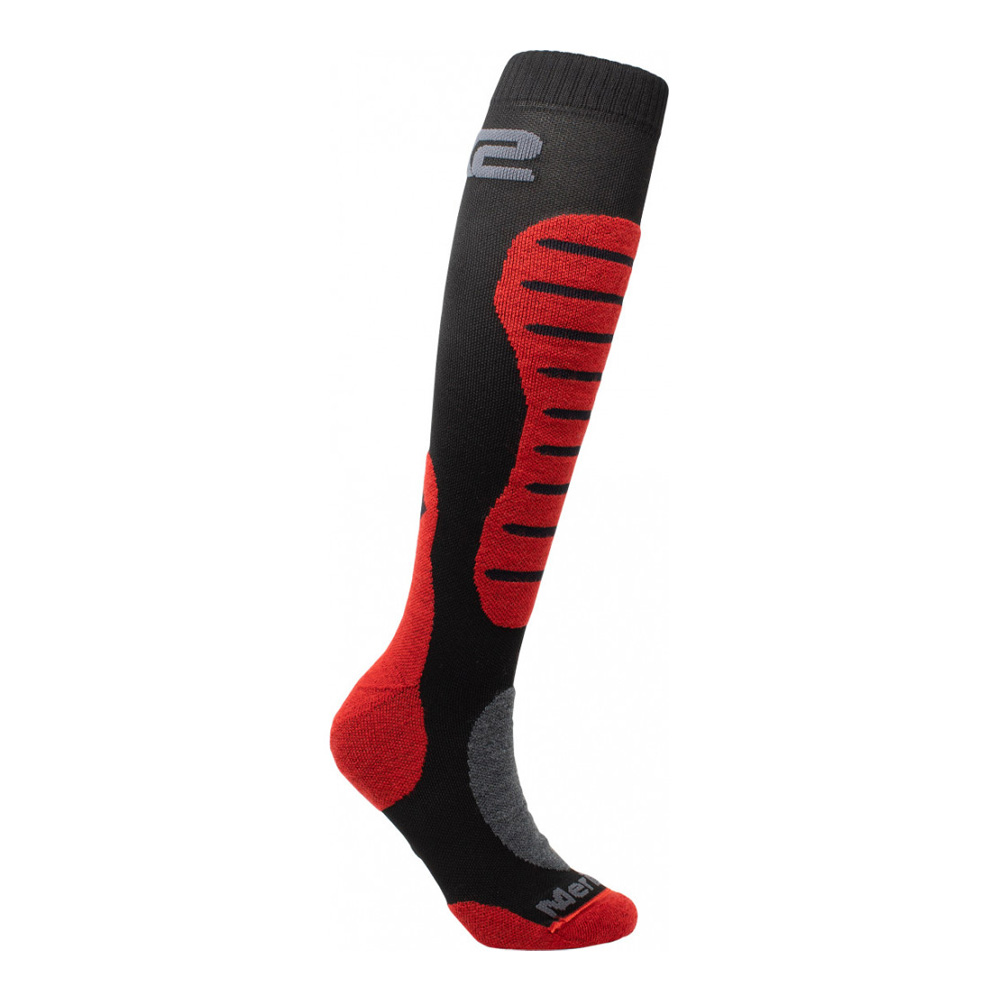 Носки SIXS MOT2 MERINOS WOOL Black/Red, III, Артикул: M2MEIII-NERO