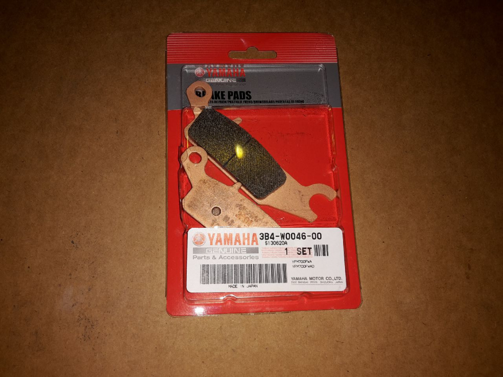 Купить колодки тормозные левые задние yamaha 3b4-w0046-00-00 по цене 4 275.00 р.. Низкие цены. Большой выбор. Доставка по всей России.  Интернет-магазин в Москве. Только положительные отзывы!