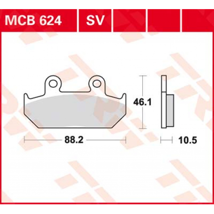 Купить колодки тормозные (серия sinter street sv) mcb624sv по цене . Низкие цены. Большой выбор. Доставка по всей России. Интернет-магазин в Москве. Только положительные отзывы!
