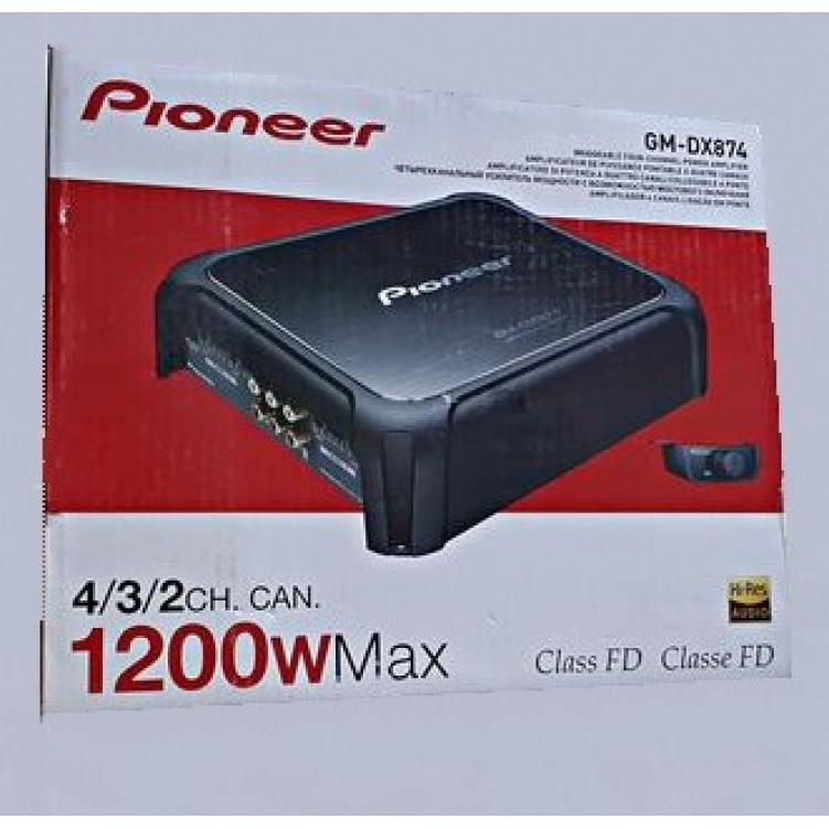Автомобильный 4-х канальный усилитель PIONEER GM-DX874