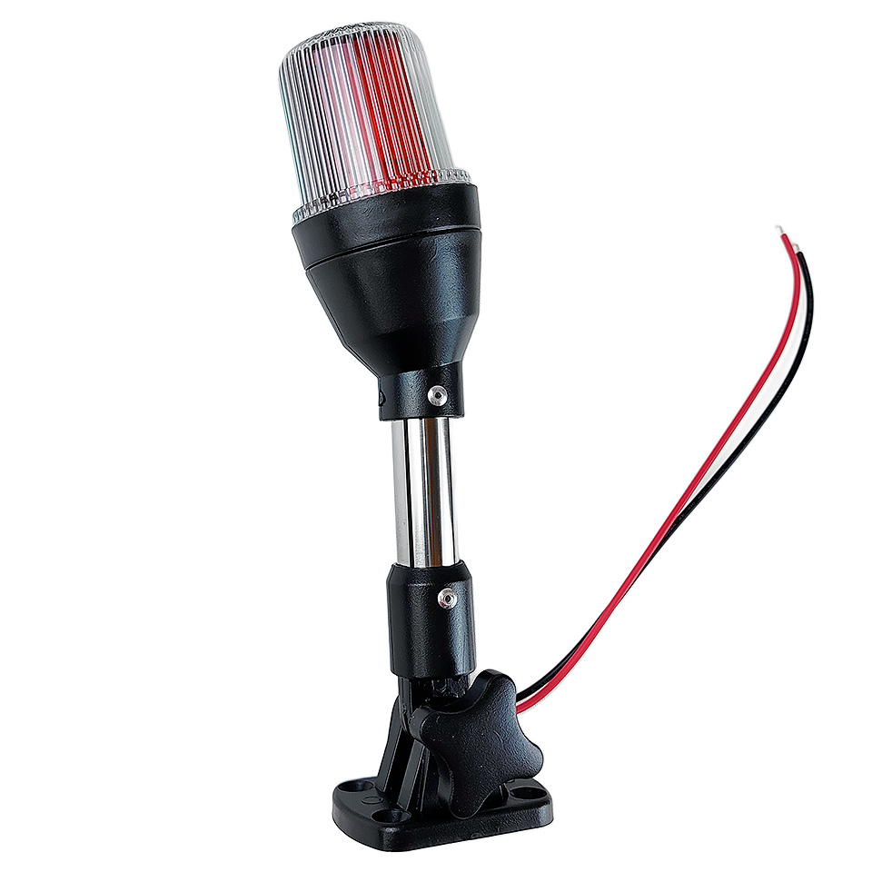 Купить огонь тройной светодиодный (зеленый, красный, белый) на стойке 241 мм, 12/24 в, 2,5 вт по цене 4 339 р. Низкие цены. Большой выбор. Доставка по всей России. Интернет-магазин в Москве. Только положительные отзывы!