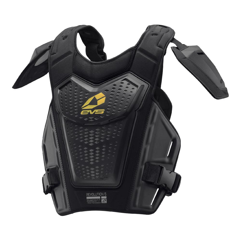Жилет защитный EVS Roost Revo 5 Black/Hi-Viz, Large / Xlarge