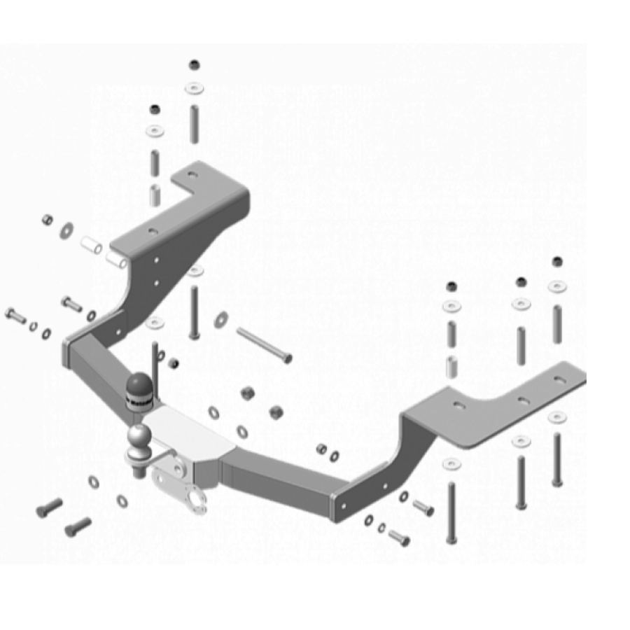 Купить фаркоп haval h5 2020-, great wall hover h3 new 2014-2016, great wall hover h3 2010-2016, great wall hover h5 2011-2016 - 93111-fe motodor по цене  Низкие цены. Большой выбор. Доставка по всей России. Интернет-магазин в Москве. Только положительные отзывы!
