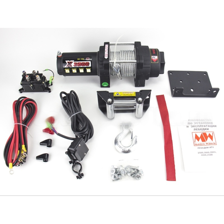 Купить лебедка для квадроцикла atv master winch x3500 по цене 16 500 р.. Низкие цены. Большой выбор. Доставка по всей России.  Интернет-магазин в Москве. Только положительные отзывы!