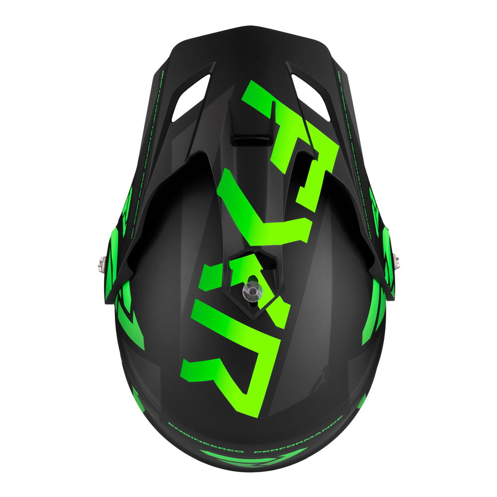 Шлем FXR Torque X Team с подогревом Black/Lime, 2XL