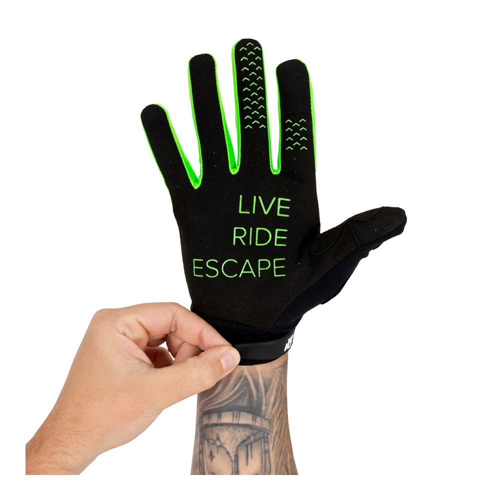 Гидроперчатки JetPilot Matrix Super Lite Black/Green, S