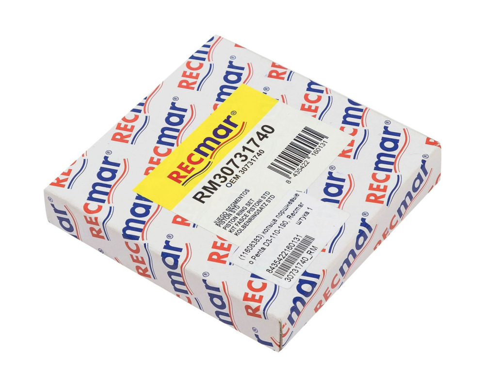 Купить кольца поршневые volvo penta d3-110-190, recmar по цене 2 357 р. Низкие цены. Большой выбор. Доставка по всей России. Интернет-магазин в Москве. Только положительные отзывы!