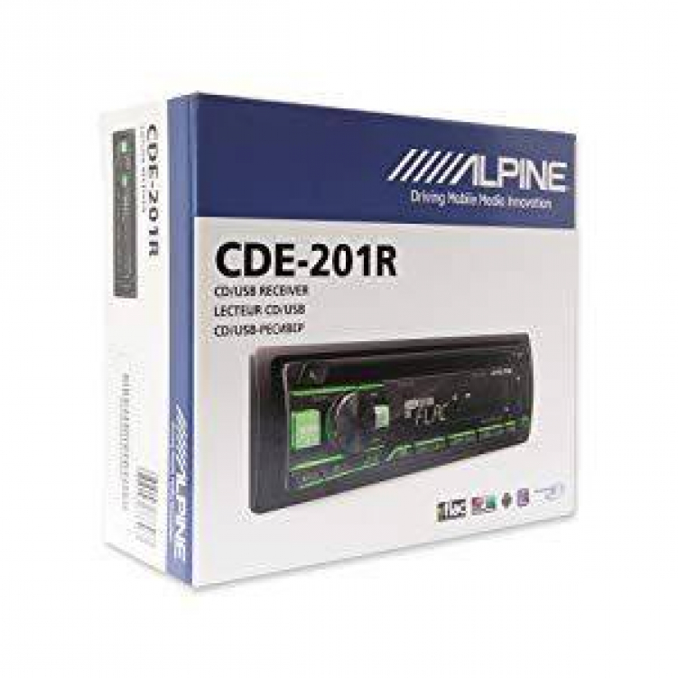 Автомобильный CD-ресивер ALPINE CDE-201R