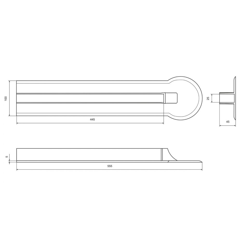 Купить фиксатор транца 25 мм (серый) по цене 616 р. Низкие цены. Большой выбор. Доставка по всей России. Интернет-магазин в Москве. Только положительные отзывы!
