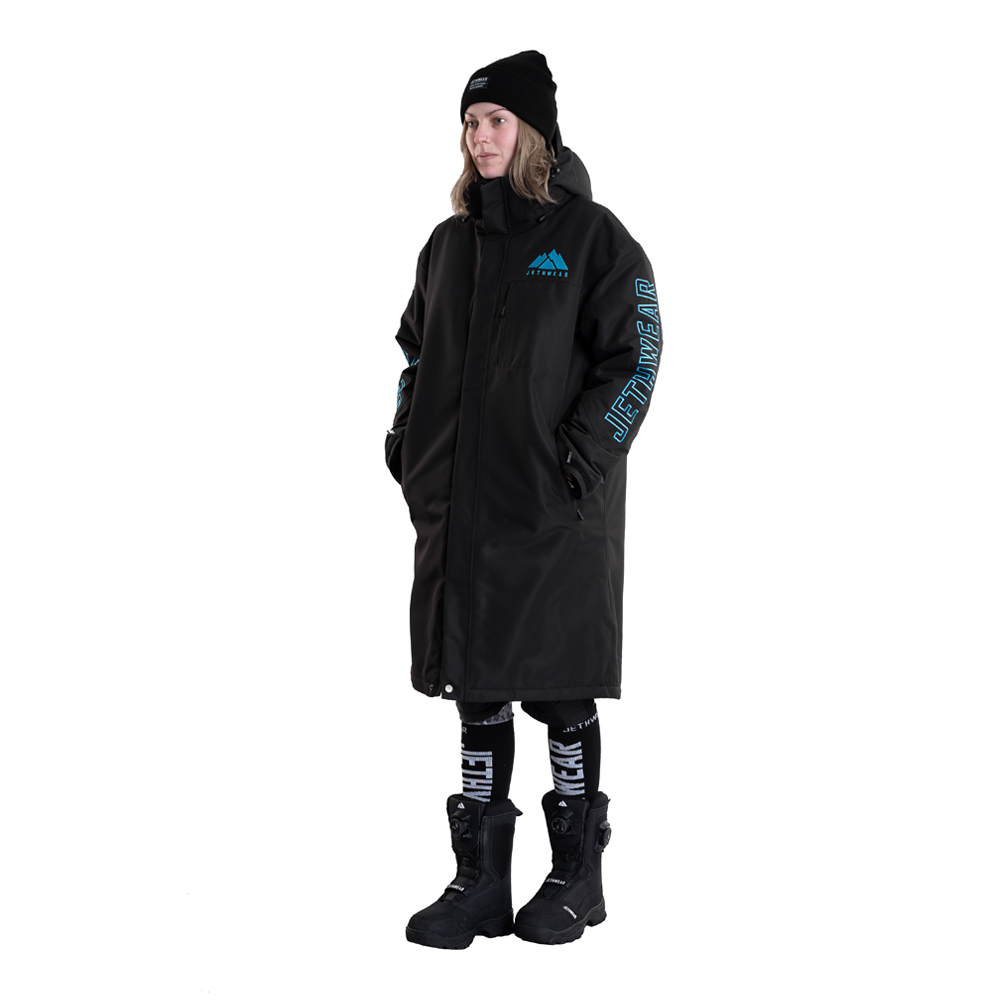 Пальто Jethwear PIT COAT с утеплителем Black/Blue, S