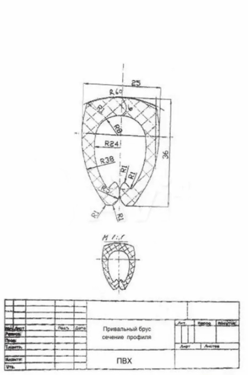 Купить привальный брус (привальник) бортовая накладка (1 м) по цене 750 р. Низкие цены. Большой выбор. Доставка по всей России. Интернет-магазин в Москве. Только положительные отзывы!
