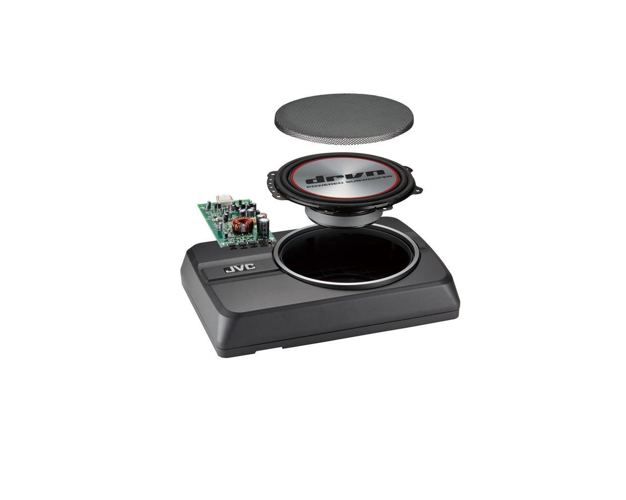 Автомобильный корпусной сабвуфер 8” (20 см) JVC CW-DRA8