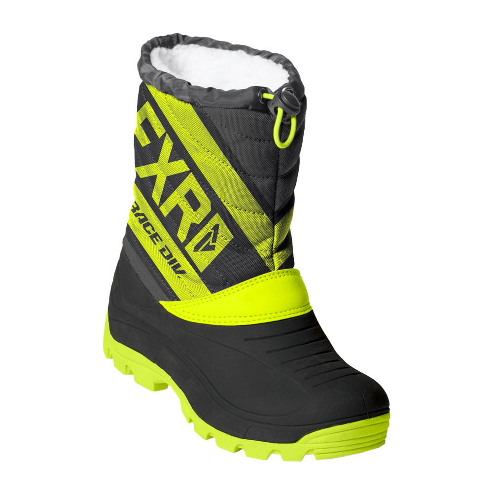 Детские ботинки FXR Octane с утеплителем Back/Hi Vis/Charcoal, 13/31