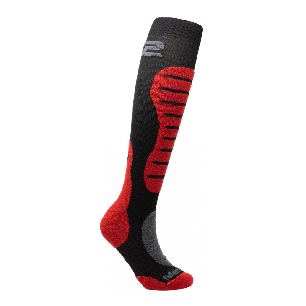 Носки SIXS MOT S MERINOS WOOL Red/Black, 35/38, Артикул: MOTM-35NE-RO
