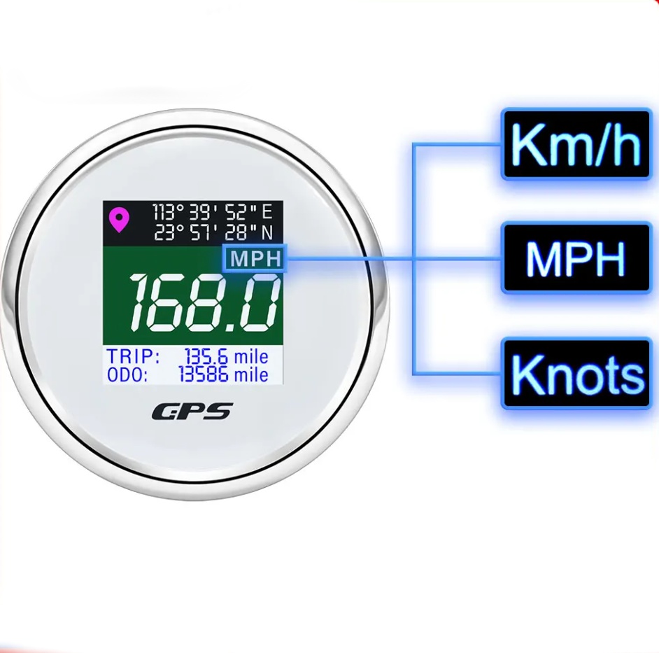 Купить электронный gps спидометр 52 мм лодки, катера, яхты белый по цене 3 700 р. Низкие цены. Большой выбор. Доставка по всей России. Интернет-магазин в Москве. Только положительные отзывы!