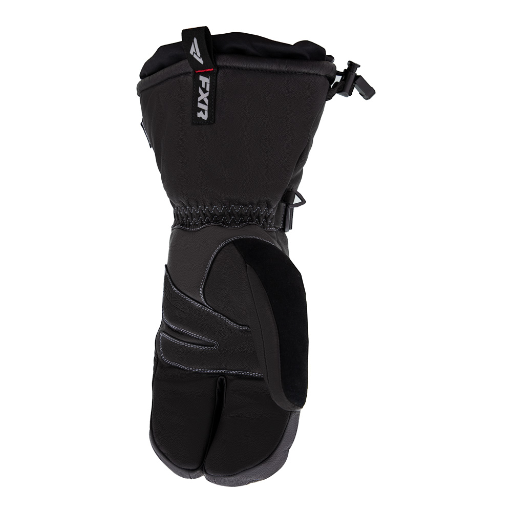 Рукавицы FXR Leather Claw с утеплителем Black, M