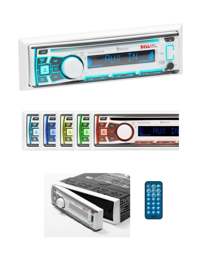 Купить морская магнитола boss mr762brgb по цене 19 660 р. Низкие цены. Большой выбор. Доставка по всей России. Интернет-магазин в Москве. Только положительные отзывы!