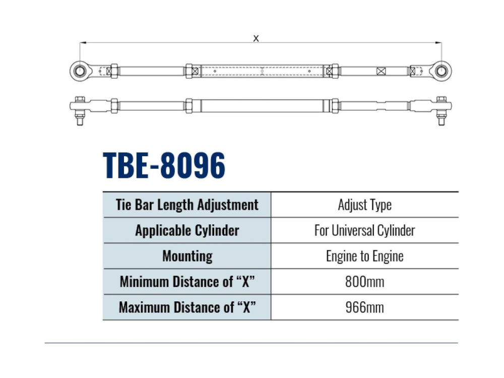 Купить тяга рулевая для соединения 2 моторов tbe-8096 (800-966 мм), sea first по цене 23 236 р. Низкие цены. Большой выбор. Доставка по всей России. Интернет-магазин в Москве. Только положительные отзывы!