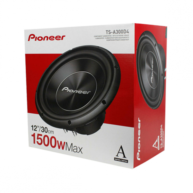 Автомобильный сабвуфер 12” (30 см) PIONEER TS-A300D4