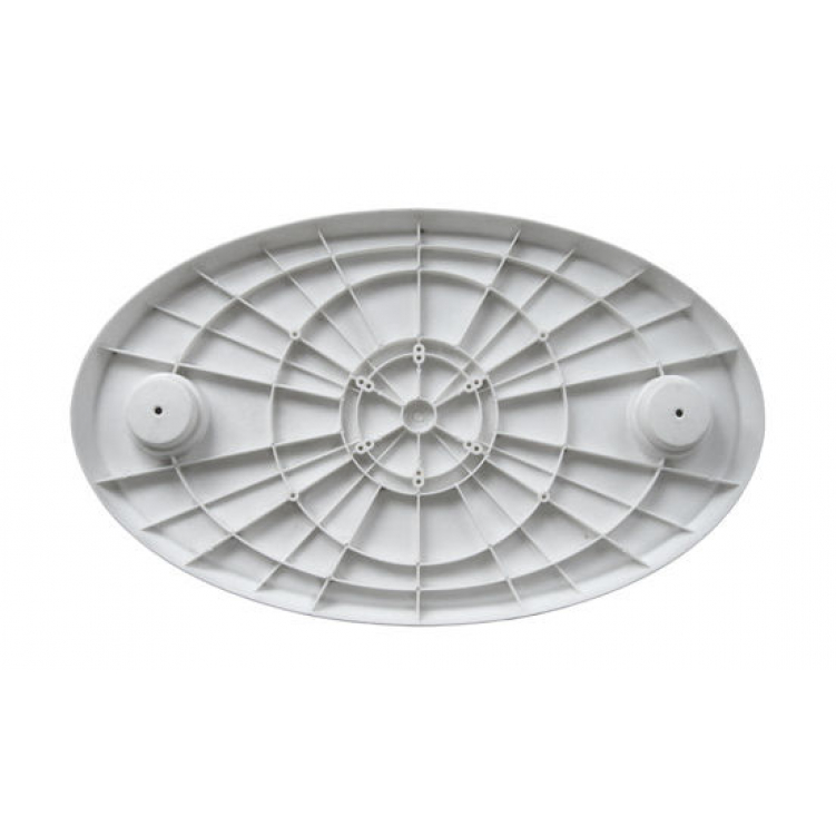 Купить столешница овальная пластиковая 450х750 мм по цене  Низкие цены. Большой выбор. Доставка по всей России. Интернет-магазин в Москве. Только положительные отзывы!