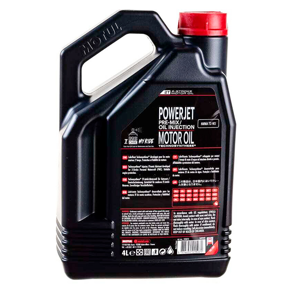 Купить полусинтетическое моторное масло motul powerjet для 2t двигателей гидроциклов 4 л по цене 7 000 р. Низкие цены. Большой выбор. Доставка по всей России. Интернет-магазин в Москве. Только положительные отзывы!