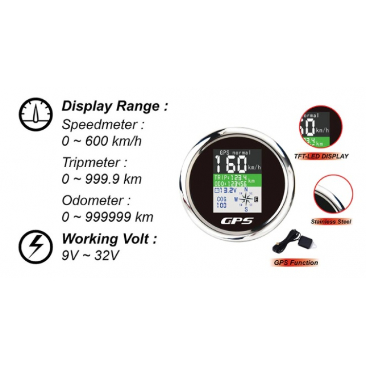 Купить электронный gps спидометр для лодки, катера, яхты черный по цене 4 400 р. Низкие цены. Большой выбор. Доставка по всей России. Интернет-магазин в Москве. Только положительные отзывы!