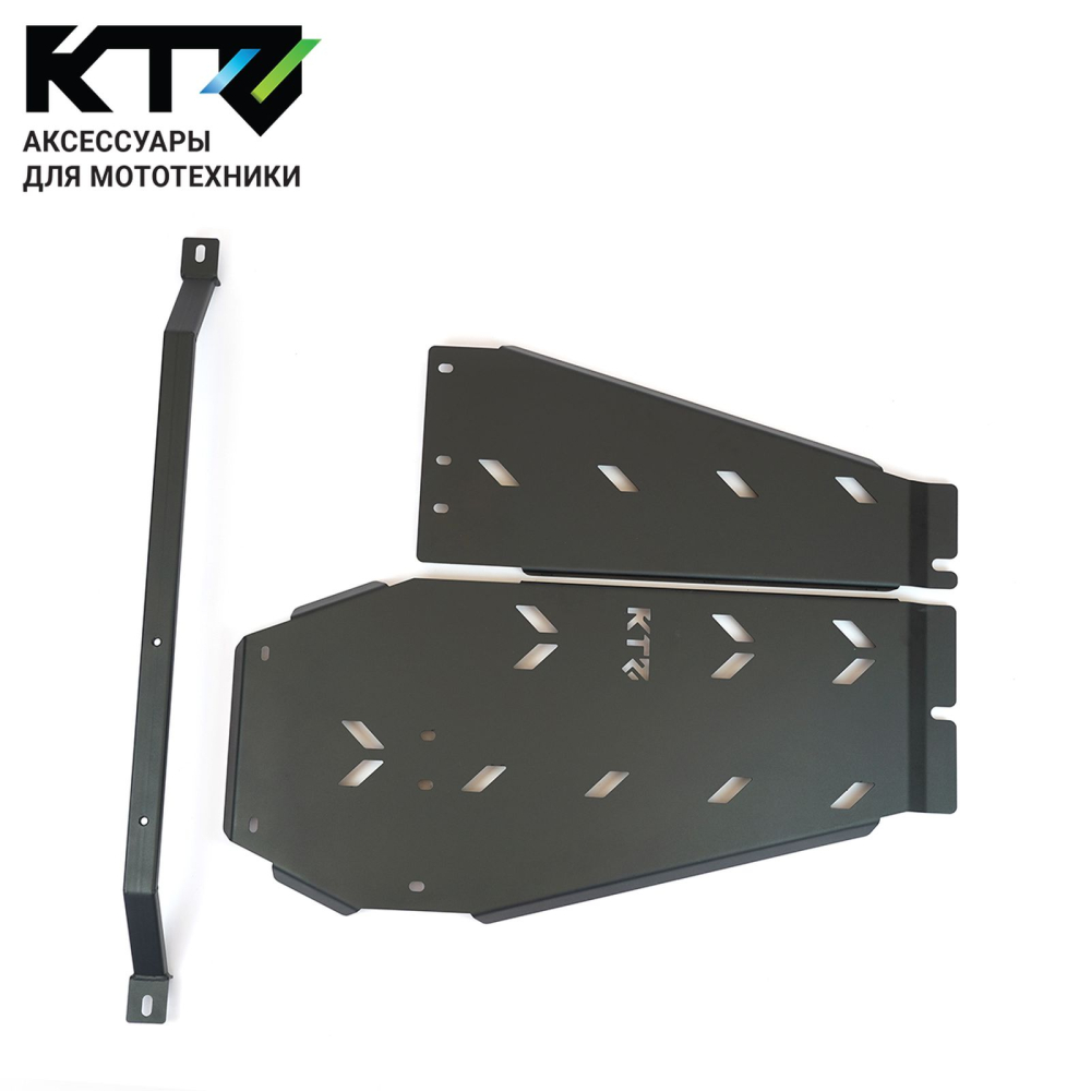 Защита КПП и РК для TANK 500_TANK 300_TANK 400 4WD АКПП 2023+, сталь 3 мм KTZ