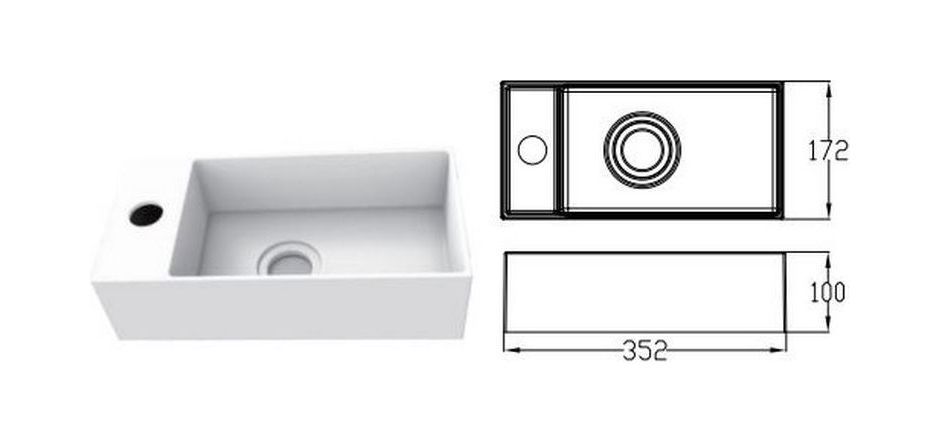 Купить акриловая раковина 352х172х100, marine rocket по цене  Низкие цены. Большой выбор. Доставка по всей России. Интернет-магазин в Москве. Только положительные отзывы!