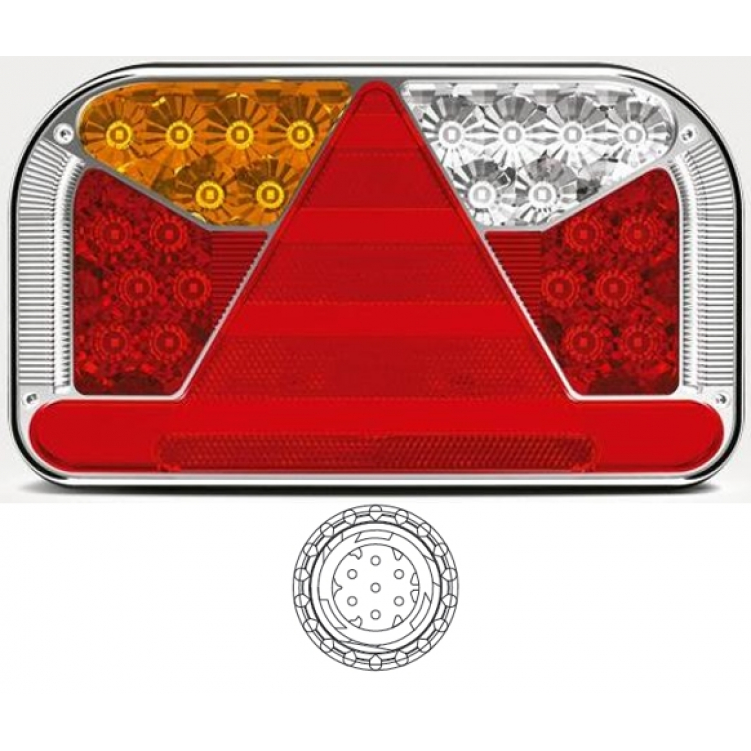 Купить фонарь задний прицепа fristom ft-170 l td led amp 7pin 7-функциональный левый по цене . Низкие цены. Большой выбор. Доставка по всей России. Интернет-магазин в Москве. Только положительные отзывы!