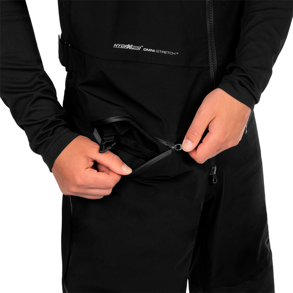 Полукомбинезон FXR Ridge Pro Trilaminate с утеплителем Black, L