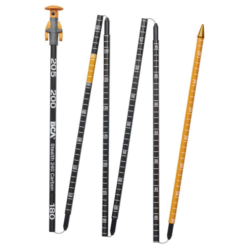 Щуп лавинный BCA STEALTH Carbon Black, 240cm