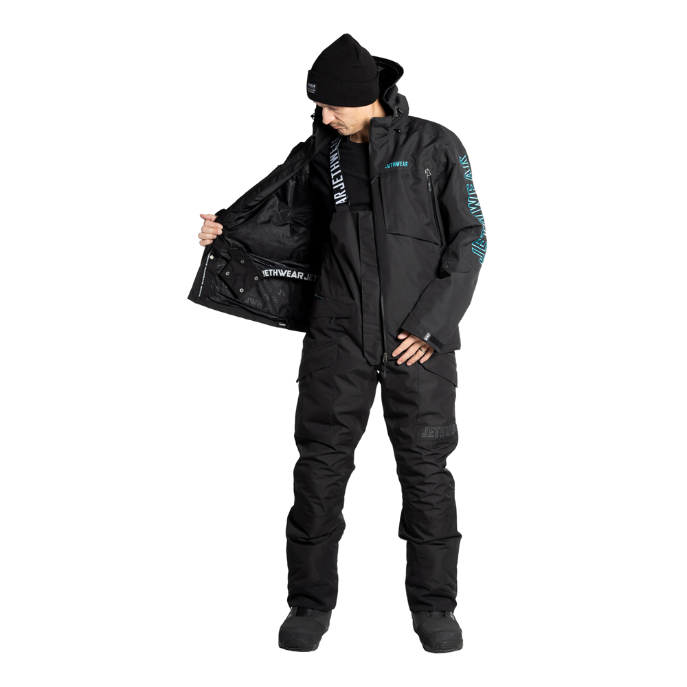 Куртка Jethwear Crisp с утеплителем Black/Blue, XXL