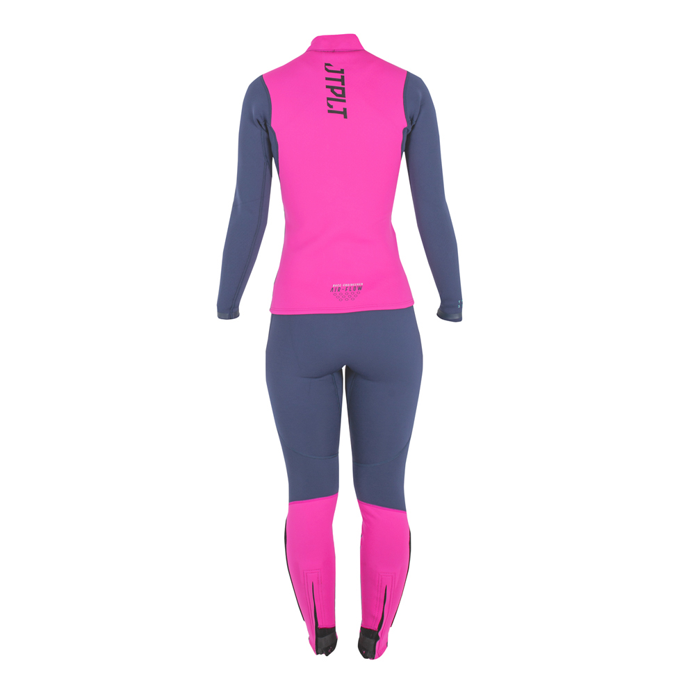 Комплект гидрокостюм и гидрокуртка JetPilot RX navy/pink, L