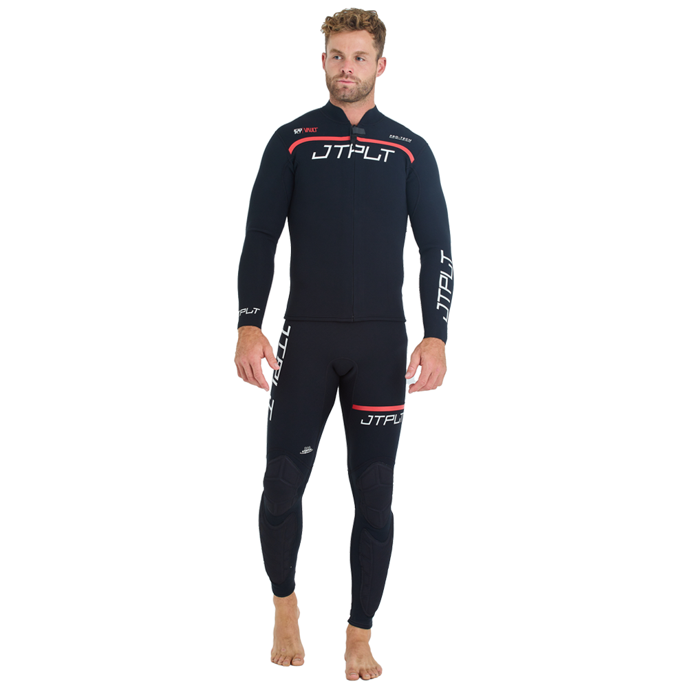 Комплект гидрокостюм и гидрокуртка JetPilot RX Vault Black/White, L