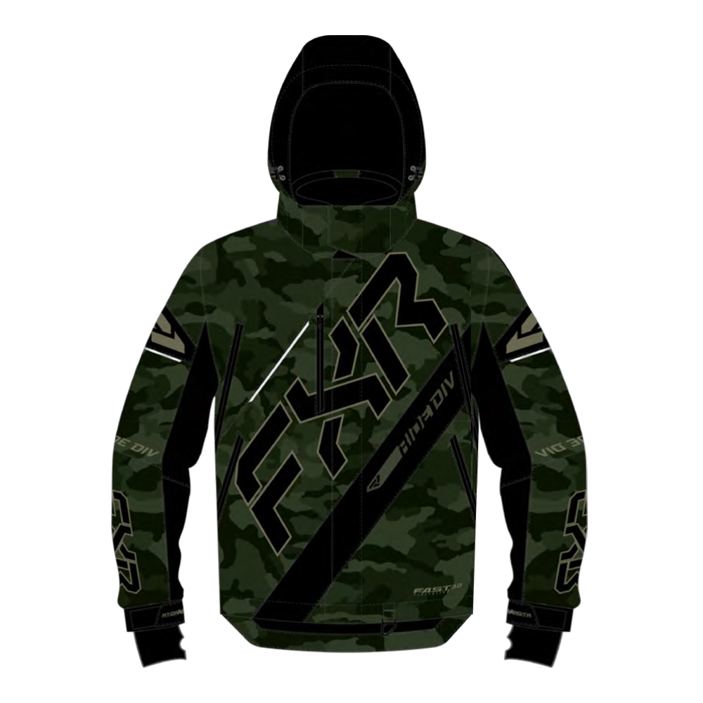 Куртка FXR CX с утеплителем Army Camo, L