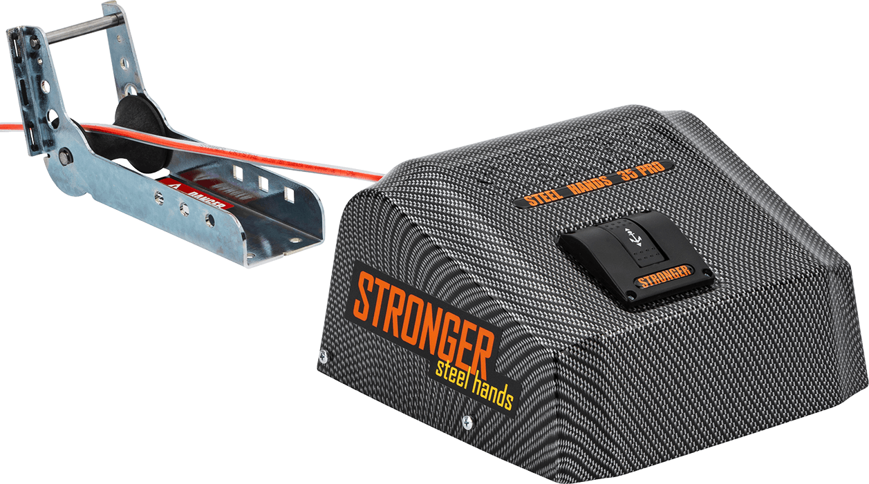Купить якорная лебёдка stronger steel hands 35 pro carbon (карбон) по цене  Низкие цены. Большой выбор. Доставка по всей России. Интернет-магазин в Москве. Только положительные отзывы!