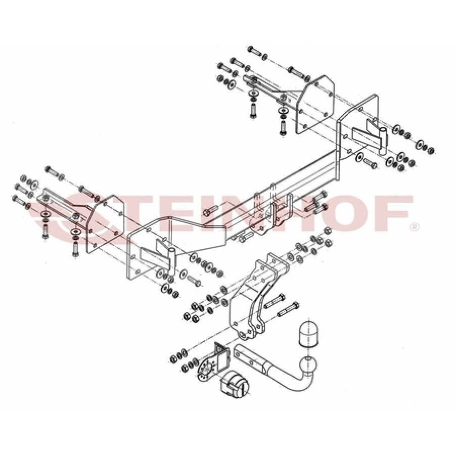 Купить фаркоп bmw x5 e53 2000-2007 - b-070 steinhof по цене  Низкие цены. Большой выбор. Доставка по всей России. Интернет-магазин в Москве. Только положительные отзывы!