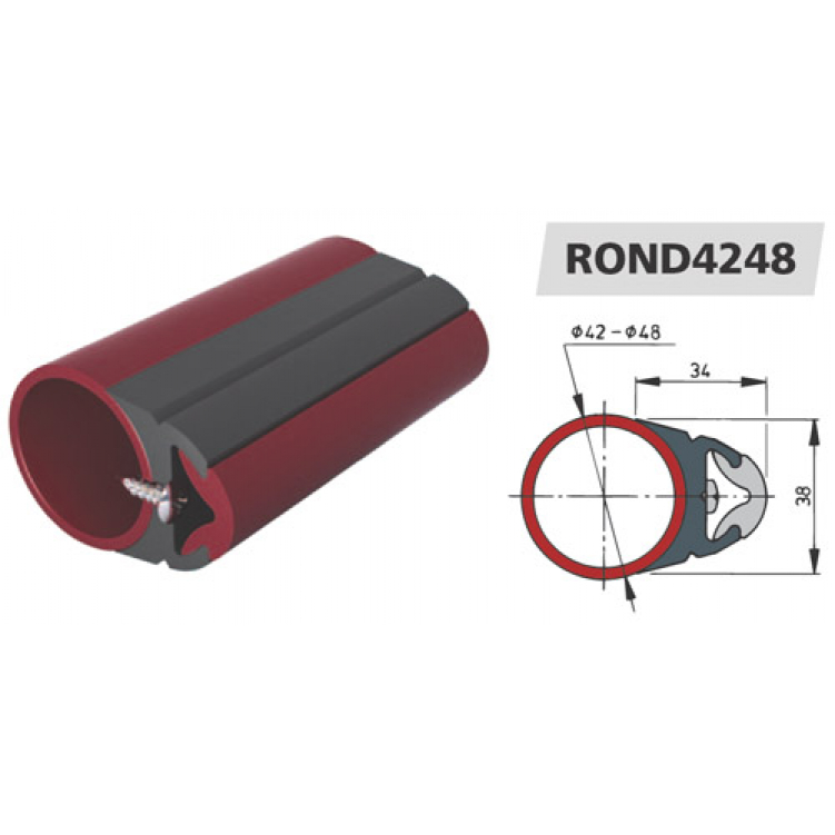 Купить привальный брус чёрный с вставкой синего цвета vetus rond4248 по цене 920 р. Низкие цены. Большой выбор. Доставка по всей России. Интернет-магазин в Москве. Только положительные отзывы!