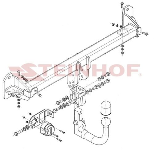 Купить фаркоп bmw 7-series седан f01 2008-2014, 2014-2015 вертикальное быстросъемное крепление шара на ключе по цене  Низкие цены. Большой выбор. Доставка по всей России. Интернет-магазин в Москве. Только положительные отзывы!