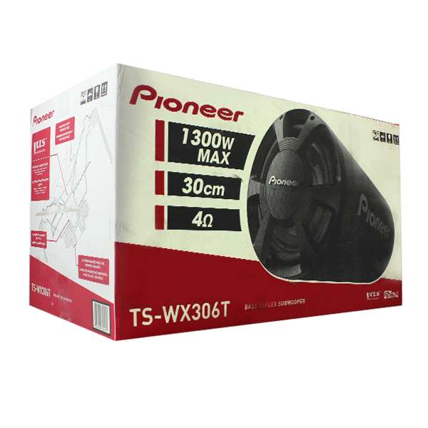 Автомобильный корпусной сабвуфер 12” (30 см) PIONEER TS-WX306T