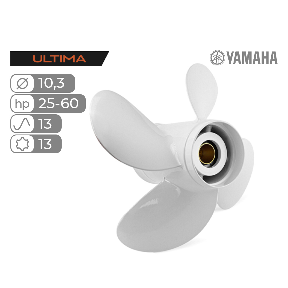 Купить винт гребной skipper ultima для yamaha 25-60hp алюминиевый, диаметр 10,3", шаг 13" по цене 63 950 р. Низкие цены. Большой выбор. Доставка по всей России. Интернет-магазин в Москве. Только положительные отзывы!