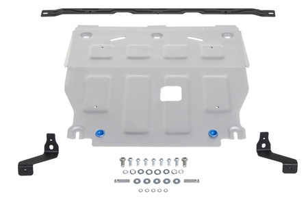 Защита картера + КПП Алюминий, Hyundai Elantra 2021-, V - 1.6; 2.0 (333.2386.1) Rival