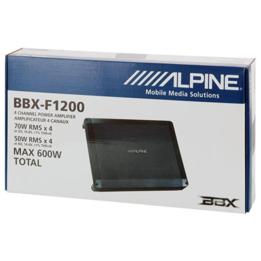Автомобильный 4-х канальный усилитель ALPINE BBX-F1200