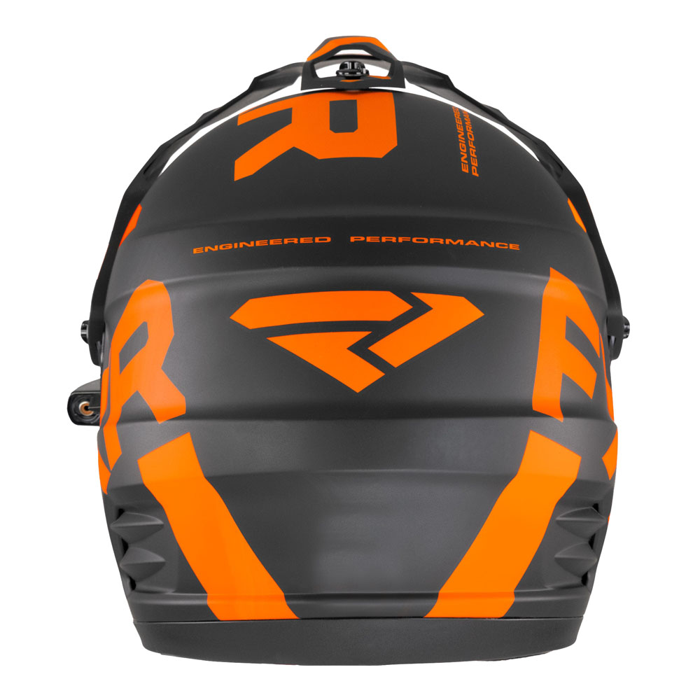 Шлем FXR Torque X Team с подогревом Black/Orange, M