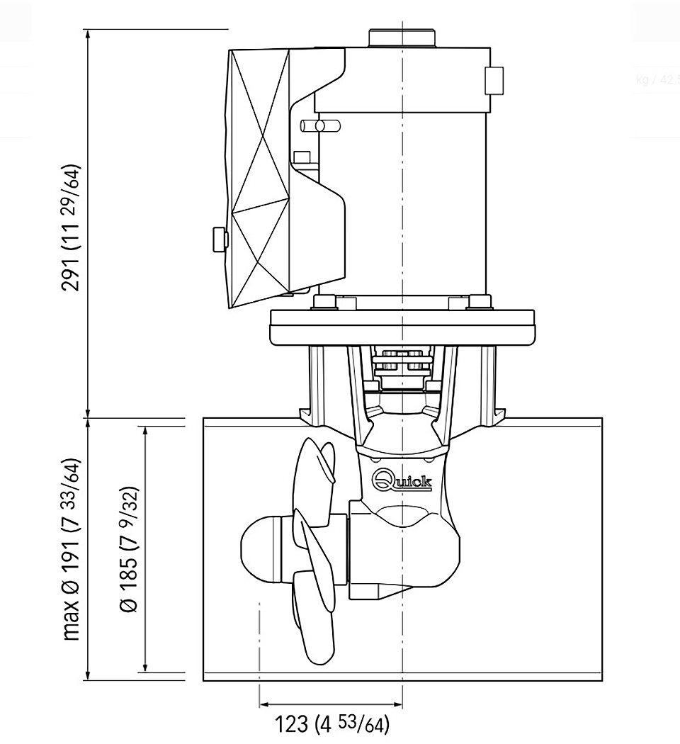 Купить комплект подруливающего устройства, 3 квт, 55 кгс, 12 в, 185 мм (включает джойстик tcd2042, 6-метровый кабель, без тоннеля) по цене  Низкие цены. Большой выбор. Доставка по всей России. Интернет-магазин в Москве. Только положительные отзывы!